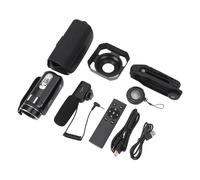 Enregistreur de Caméra Vlogging Caméscope Vidéo Zoom 18X 56 M 4K Écran Tactile IPS 3,0 en