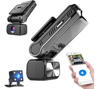 enregistreur de conduite 4K Dual Camera HD Night Vision WiFi Car Dash Cam