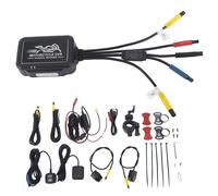 Enregistreur De Conduite De Moto éTanche, Double VidéO Hd 1080p Dvr, CaméRa De Surveillance Du Stationnement Pour Utv Atv Voiturettes De Golf Wifi