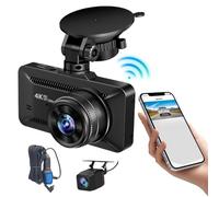 Enregistreur de de Vision sans Fil 4K - Système de caméra de sécurité Wi-FI Haute résolution avec Vision Infrarouge | de sans Fil pour la v