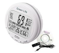 Enregistreur de dioxyde de Carbone Bureau Moniteur Warner température humidité 9999ppm CO2