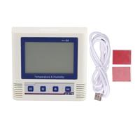 Enregistreur de données de température et d'humidité avec écran LCD et capteur interne intégré - Enregistreur USB 26 W de données de groupe avec capacité de 260 000 points - (Données de groupe 26W)