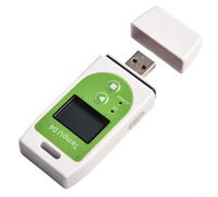 Enregistreur de données de température USB avec capacité de mémoire de 32000, enregistrement précis de la température et création de rapports PDF sans logiciel supplémentaire