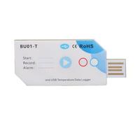 Enregistreur de données de température USB avec connexion Bluetooth App, capacité de 32 000 pièces, durée de 120 jours, plage de - 30 à 70 degrés Celsius, connecteur USB pour