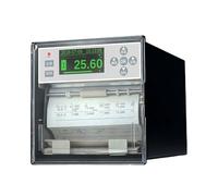 Enregistreur de données d'impression hybride multifonctionnel LCD GT11R, impression historique en temps réel de pression de température(3 Channels 220VAC)