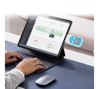 Enregistreur de données USB et d'humidité pour le stockage de la chaîne du froid, 34560 points de données avec écran LCD, portable pour capteur RH