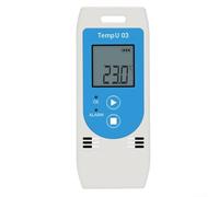 Enregistreur de données USB numérique de température et d'humidité avec écran LCD, moniteur RH réutilisable avec rapport PDF pour entrepôt de stockage de chaîne froide -30 ℃ à 60 ℃