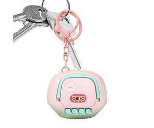 Enregistreur de poche | Pendentif Enregistreur avec Design Dessin Animé - Voix Secrète | Pour Université Leçons Réunions Écoute Presse-papiers Dictée Appels Voitures Appels