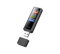 Enregistreur de poche USB à activation vocale MP3 Lecteur de musique professionnel Annulation du bruit Appareil d'enregistrement sonore numérique