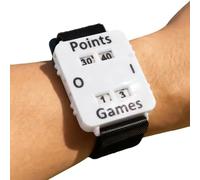 Enregistreur de points athlétiques : comptage de résultats portable, affichage numérique manuel, onglet portable au poignet | Registre de compétition, accessoire de sport pour terrain de jeu de