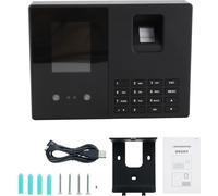 Enregistreur de temps Ecran couleur LCD TFT 2,8 pouces Double caméra infrarouge Reconnaissance faciale Horloge Contrôle d'accès des employés