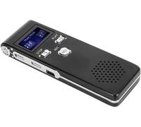 Enregistreur HD Longue Portée,Enregistreur Vocal Numérique Professionnel,Réduction du Bruit HD intégré,Appareil D'enregistrement Portable à Double Microphone,Lecteur MP3 pour (8G).[V146]