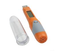 Enregistreur humide avec écran LCD pour surveillance de la chaîne de | Plage de mesure de -30 °C à 70 °C, étanche IP67, port USB, affichage LCD, résistant au froid