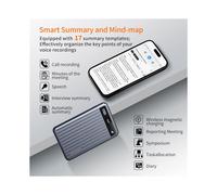 Enregistreur IA Double Mode Chatgpt: Enregistreur Vocal et Textuel pour Conférences, Idéal pour L'Apprentissage et le Travail