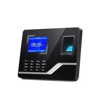Enregistreur intelligent de Machine de poinçon d'horloge d'empreinte digitale de Machine de présence d'employé de liaison de données for les petites entreprises et les bureaux support multilingue