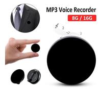 ENREGISTREUR Mini Micro Enregistreur Vocal Espion - 8Go Enregistrement Audio Discret avec Activation Vocale 192 KBPS Autonomie de 38