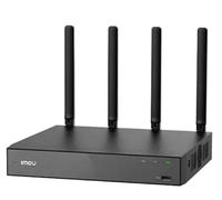 Enregistreur N110W NVR 10 canaux Wi-Fi 6. Disque dur jusqu'à 16 To 4K - 90 Mbps - Sortie vidéo HDMI et VGA. H.265. Portée Wi-Fi jusqu'à 100 m - NVR-N110W-8A0E-P