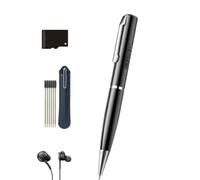 Enregistreur numérique à commande vocale avec enregistrement audio à 360° pour réunions 1 dictée HD et enregistreur vocal