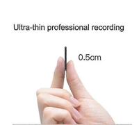 Enregistreur numérique professionnel 32 Go - Mini dictaphone portable à commande vocale - Enregistrement HD et réduction de bruit