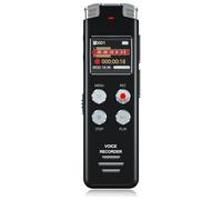 Enregistreur numérique vocale EVISTR 16 Go avec Lecture - Dictaphone amélioré pour conférences, réunions, interviews, Mini enregistreur Audio Lecteur MP3 à Charge USB