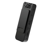 Enregistreur portable à clipser avec 5 heures de vidéo continue et carte mémoire pour voyage d'affaires sécurité regarder un enregistreur vidéo au format Avi