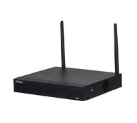 IMOU NVR 4 canali Wi-FI. Registratore Continuo Con predisposizione HDD fino a 8Tb. Uscita Video HDMI e VGA. H.265. Portata Wi-FI fino a 100mt in Campo aperto. WiFi 2x2 Mimo.
