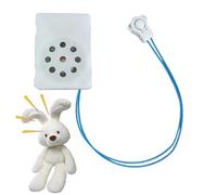 Enregistreur Sonore pour Animaux en Peluche - Module D'enregistrement De Messages Vocaux, Unité D'insertion De en Peluche, Appareil À Piles Qui Peut Enregistrer des Voix Individuelles avec Un E