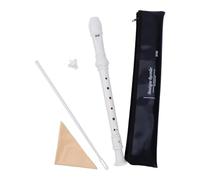 Enregistreur soprano C Key 8 trous Enregistreur Plastique Professionnel Style britannique Flûte Treble Flûte Treble avec tige de nettoyage et boîte de transport