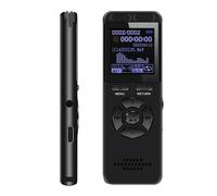 Enregistreur stylo Rechargeable V65 de Type C",WAV 3072kbp,MP3,192kbps,débit binaire,commande vocale,"enregistrement pour Lecture - Type Black-64 GO