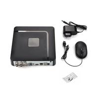 Enregistreur vidéo BNC 12 V 4 canaux pour caméra de sécurité AHD CVBS CVI TVI IP 5-en-1 Hybrid Cloud Access HD Lecture en temps réel