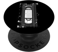 Enregistreur vidéo classique avec musique d'une vieille vidéocassette PopSockets PopGrip Interchangeable
