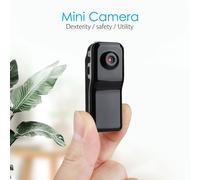 Enregistreur vidéo compact True1080P, mini caméra corporelle avec vision nocturne améliorée et enregistrement en boucle pour une documentation