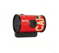 Enregistreur vidéo HD 1080p de poche avec écran IPS pour les étudiants débutants pour les vlogs quotidiens, construction compacte, rouge (rouge)