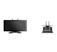 Enregistreur Vidéo Numérique DVR sans Fil 10,1 Pouces Double Antenne avec Moniteur Caméra Magnétique 4 Canaux Alimentée L'énergie Solaire Camera Arrière(Monitor Add 4 Camera)