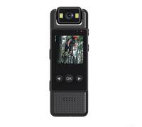 Enregistreur vidéo numérique portable 1080p avec hotspot WiFi et batterie 1400 mAh, écran 3,8 cm, caméra de voiture pour application VIIDURE, noir