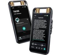 Enregistreur vocal AI avec lecture, enregistreur vocal numérique avec transcription en texte, résumé, traduction, appareil d'enregistrement à écran tactile complet prend en charge 134 langues
