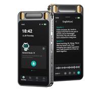 Enregistreur vocal AI avec lecture, enregistreur vocal numérique avec transcription illimitée, résumé, traduction, enregistreur de réunion vocale à texte portable et transcripteur, appareil