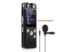Enregistreur vocal audio numérique activé par la voix",stylo USB,PCM,WAV,1536Kbps,enregistrement de minuterie,mot de passe,ePle,HiFi,régule 3 lecteurs,8 Go,16 Go,"32 Go - Type With Stereo Mic-8 GO