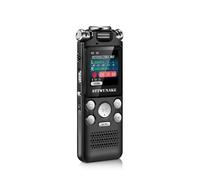 Enregistreur vocal audio numérique professionnel activé par la voix",8 Go,16 Go,32 Go,suppression du bruit,prise en charge PCM statique,OTG,WAV,"lecteur MP3 - Type Black-8 GO #A