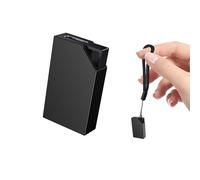 Enregistreur Vocal avec 64 Go de Mémoire, Rechargeable par USB, Dictaphone Enregistreur Vocal et Activation Vocale, Mini Enregistreur Vocal Espion pour Cours, Réunions et Entretiens Dictaphone