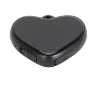 Enregistreur Vocal Cardiaque, Enregistreur Vocal Numérique avec écouteurs, Pendentif Cœur, Réduction du Bruit HD, Enregistreur activé par la Voix pour Les Conférences et Les (8GB)
