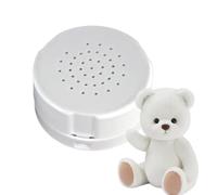 Enregistreur Vocal De 30 Secondes Pour Nounours, Enregistreur Vocal Espion Discret, 1.75 * 1in, Peut Enregistrer Et Jouer Jusqu'à 30 Secondes D'audio, Réutilisable, Contient 3xAg13 Piles Bouton