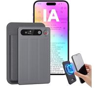 Enregistreur Vocal Ia,Avec Étui Magnétique Dictaphone Enregistreur Vocal - Contrôle Par App,Traducteur & Transcription & Résumé,Prise En Charge De 80+ Langues Conçu Pour Conférences Appels