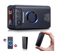 Enregistreur vocal magnétique 64 Go 45 jours Enregistrements continus, Ponovo Activation vocale Enregistreur professionnel avec Clip, 6000 mAh Smart Réduction du bruit, Mot de passe pour réunion