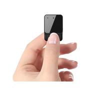 Enregistreur vocal magnétique - 64 Go Mini enregistreur vocal avec lecture, appareil d'enregistrement à un bouton, mini Grabadora de Voz avec écouteurs, enregistreur audio portable pour conférences