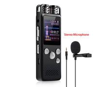 Enregistreur Vocal Numérique à Security ation Vocale",Stylo USB,500 Heures Statique,PCM HD,128 Kbps,Régule 3 Lecteurs,Mot de Passe,E-book,Minuterie Statique,"1536 Go - Type With Microphone-32 GO