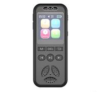 Enregistreur vocal numérique avec réduction du bruit, 1 enregistreur audio MP3, lecteur à activation vocale, jusqu'à 560 heures d'enregistrement, 64 Go, 16 Go, 8 Go, options compactes, 8,6 x 2,2 x 1,5