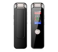 Enregistreur vocal numérique de type C rechargeable avec 7 niveaux de contrôle vocal réglables pour conférences, réunions, entretiens