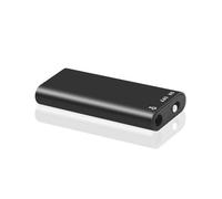 Enregistreur vocal numérique - Mini lecteur MP3 - 16 Go - Noir