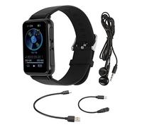 Enregistreur Vocal Numérique, Montre-Bracelet à Commande Vocale, Enregistreur Audio à Annulation de Bruit pour Les Conférences, Réunion, Entrevue, Lecture MP3,Transfert de Fichiers (8 Go)